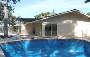 cap 7 - old fully tiled pool recoated with mid blue