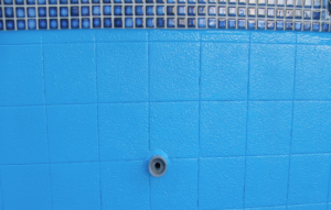 cap 8 - close up of mid blue over tiles with new water line tiles