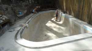 11 - pool renovation. pool painting - residential - sydney NS