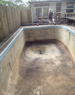 11d - pool renovation. pool painting - residential - sydney NS