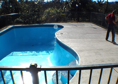 12i - pool renovation. pool painting - residential - sydney NS
