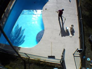 12j - pool renovation. pool painting - residential - sydney NS