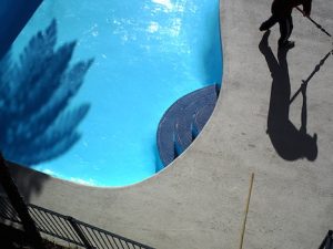 12m - pool renovation. pool painting - residential - sydney NS
