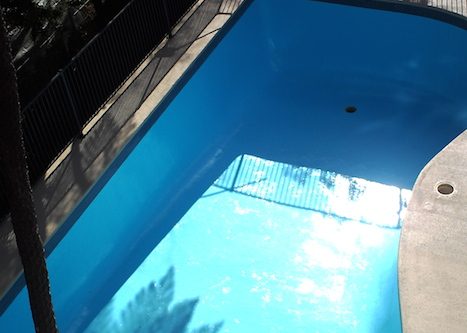12n - pool renovation. pool painting - residential - sydney NS
