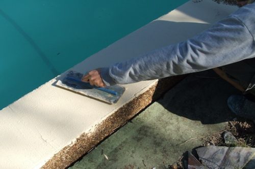 8c-pool renovation. pool painting - residential