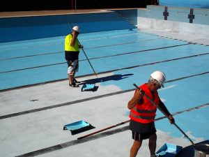 8k - olympic pool - Sydney - pool painting & renovation